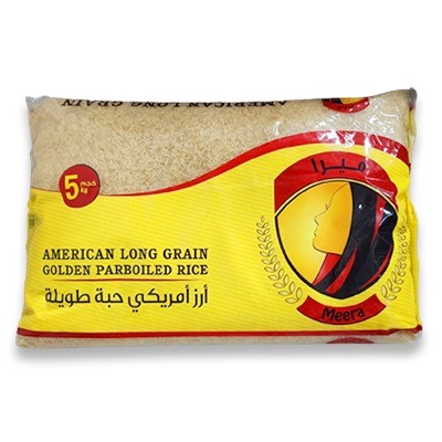 MEERA AMERICAN LONG GRAIN PARBOILED 4*5KG